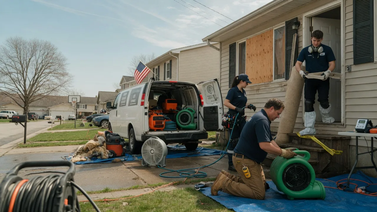 Water Damage Restoration in Risingsun, OH near me